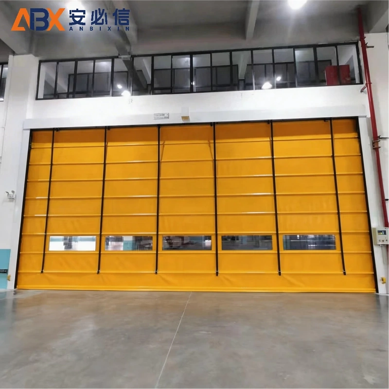 青岛市软帘堆积门